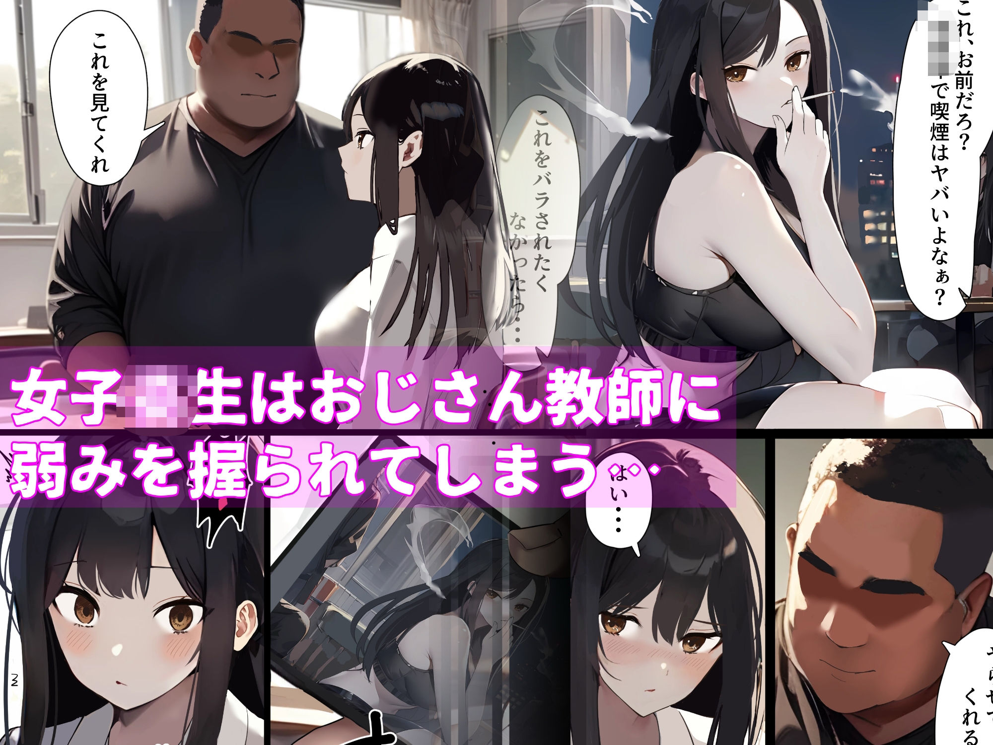 サンプル画像1:女子○生とえっちする(お花畑) [d_492689]