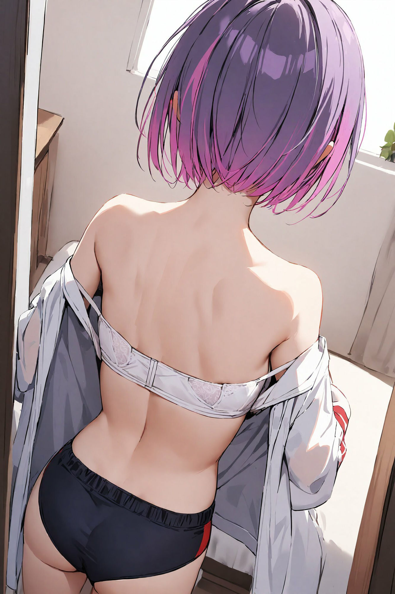 サンプル画像2:お着替えチェック〜常闇トワ編〜(えるごらぼ) [d_492693]