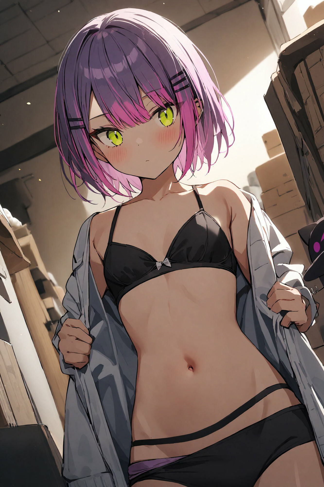 サンプル画像5:お着替えチェック〜常闇トワ編〜(えるごらぼ) [d_492693]