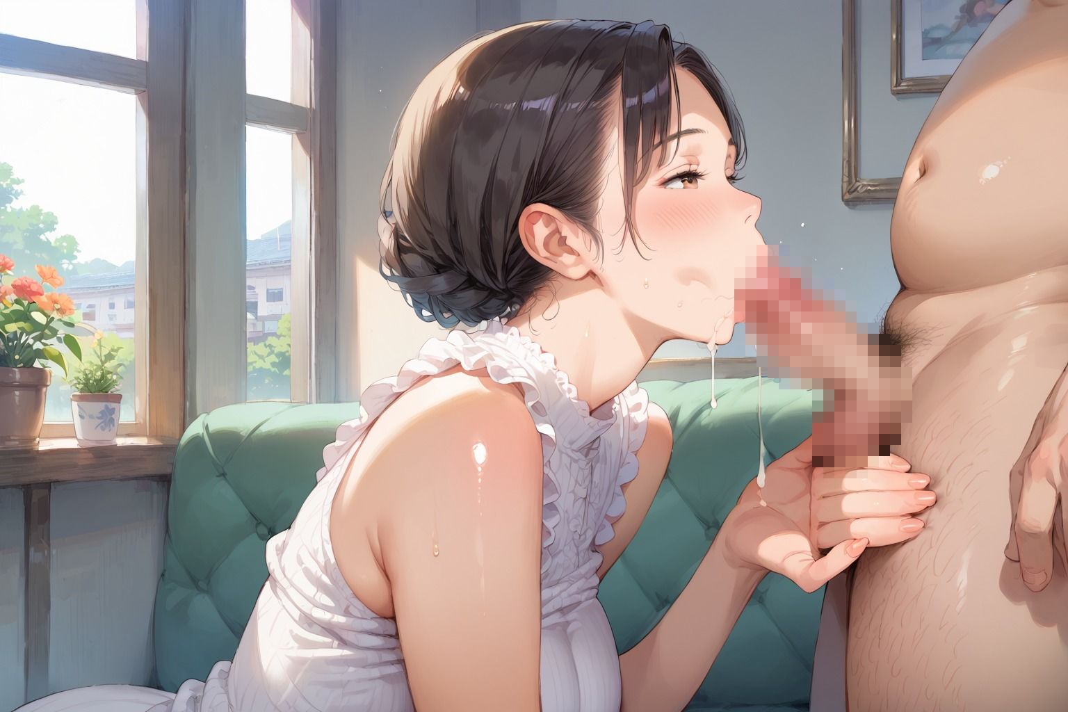 サンプル画像5:爆乳人妻と背徳浮気SEX(フレンチトースト) [d_492734]