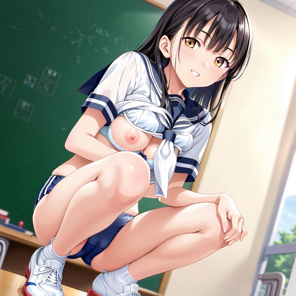 サンプル画像2:変態がダメ元で頼んだらイケた(美) [d_492740]