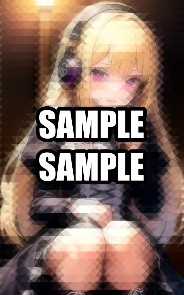 サンプル画像3:音楽を聴いているお嬢様(あらたると) [d_492753]