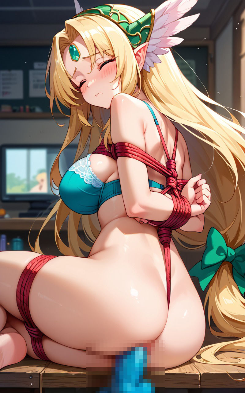 サンプル画像5:ピュアなリースと初えっち 〜中出し種付けプレイ〜(ミーティア) [d_492759]