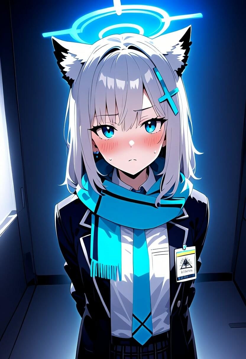 サンプル画像3:ブルアカシ◯コに中出しすべき(ファンデリ) [d_492778]