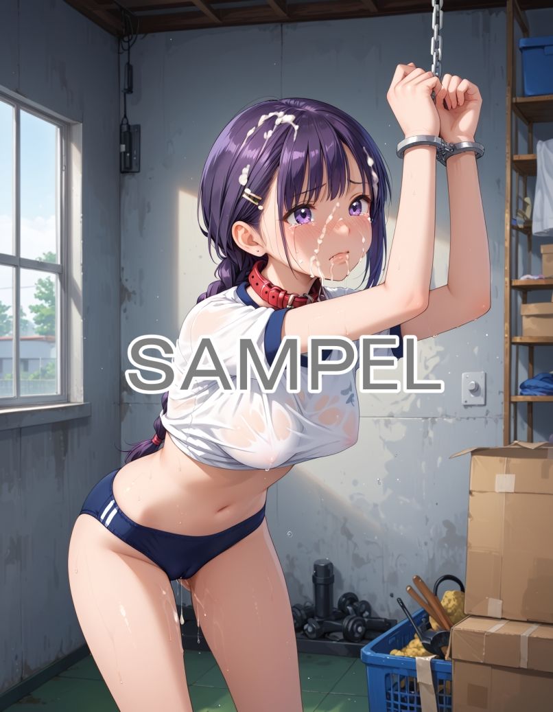 サンプル画像5:女子校生を体操服のまま捕獲し強性顔射＆中出し(AIザッハトルテ) [d_492780]