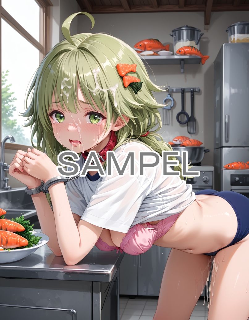 サンプル画像6:女子校生を体操服のまま捕獲し強性顔射＆中出し(AIザッハトルテ) [d_492780]