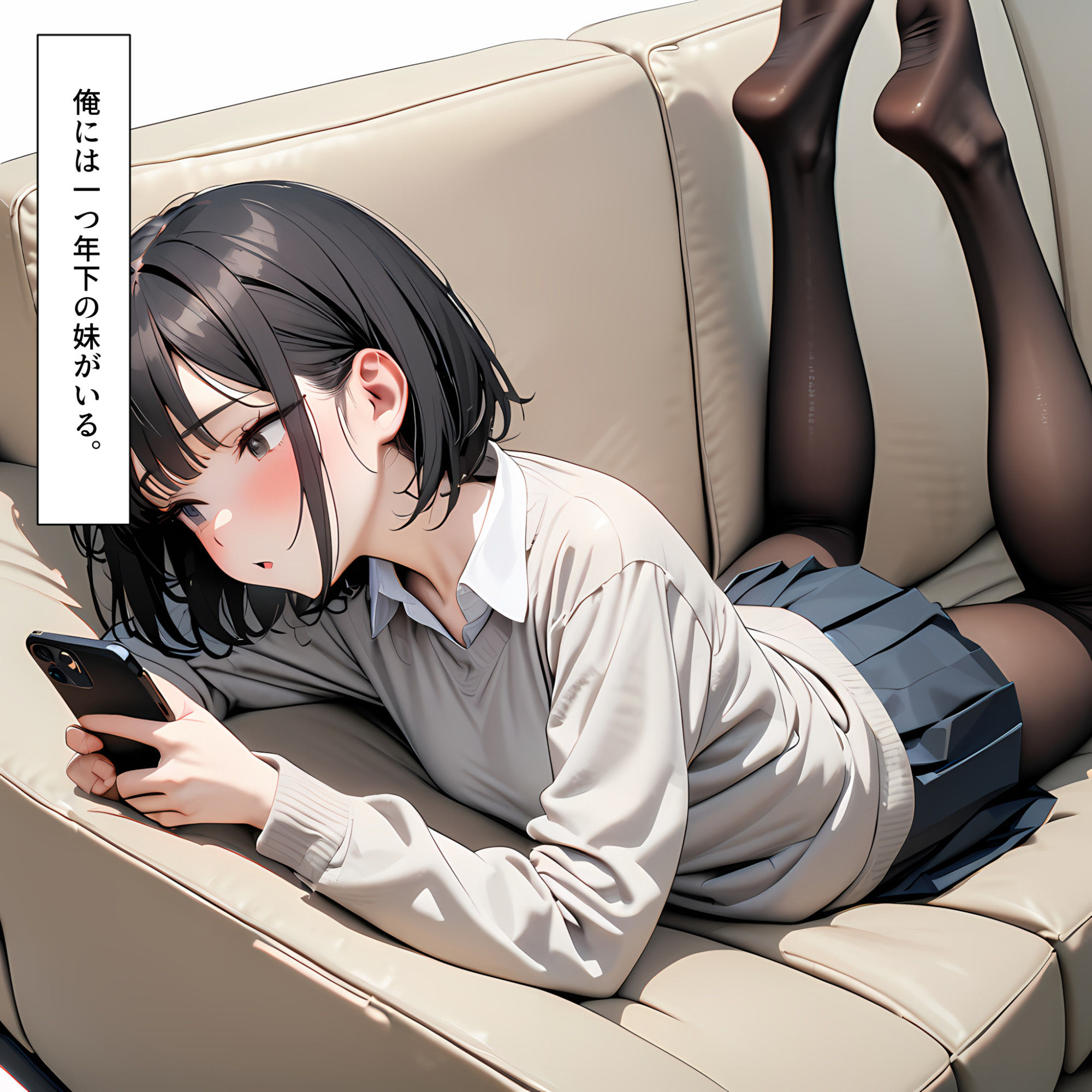 サンプル画像2:無防備な妹にやりたい放題3(電脳戯画) [d_492829]