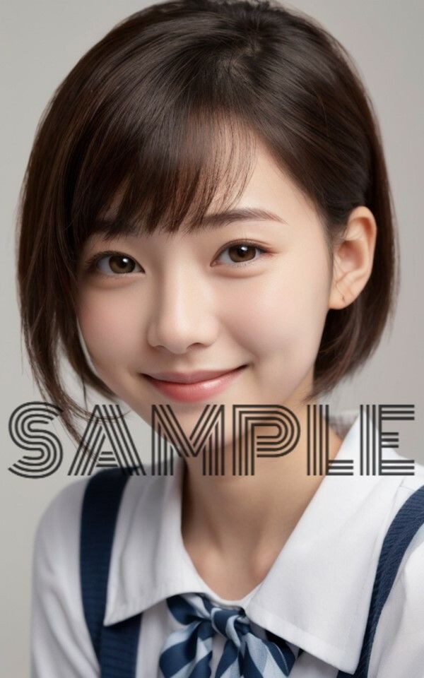 サンプル画像1:アイドル級美少女図鑑 VER，1(AI for men) [d_492849]