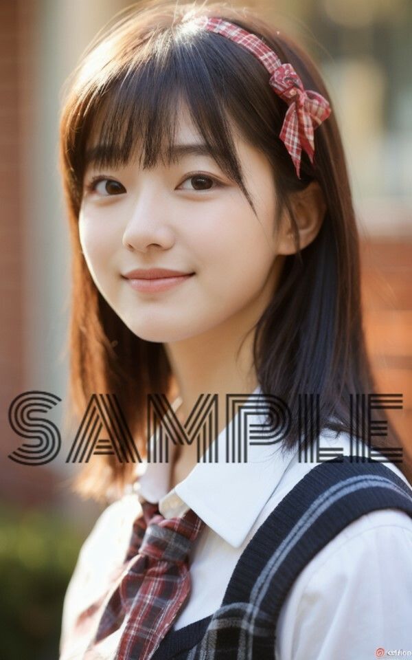 サンプル画像3:アイドル級美少女図鑑 VER，1(AI for men) [d_492849]