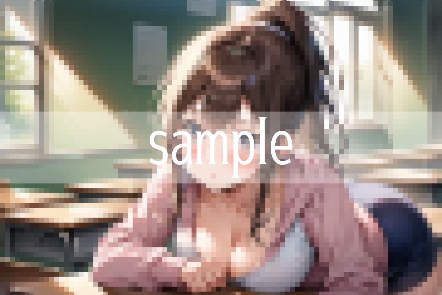 サンプル画像1:巨乳で元気いっぱい…誘惑性徒(妄想-LABO) [d_492856]