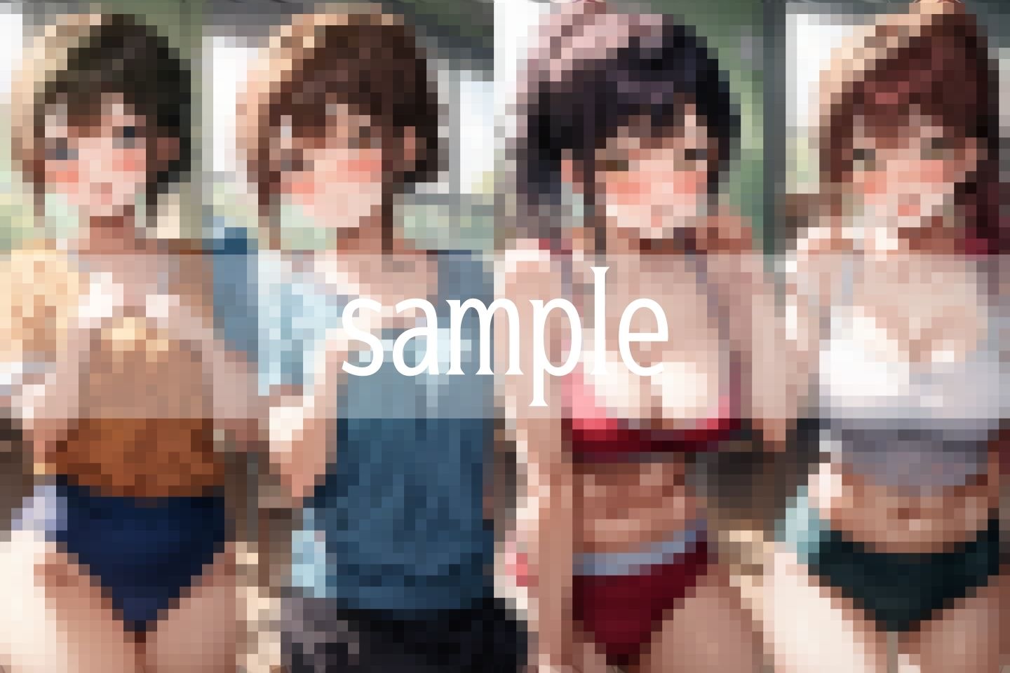 サンプル画像2:巨乳で元気いっぱい…誘惑性徒(妄想-LABO) [d_492856]