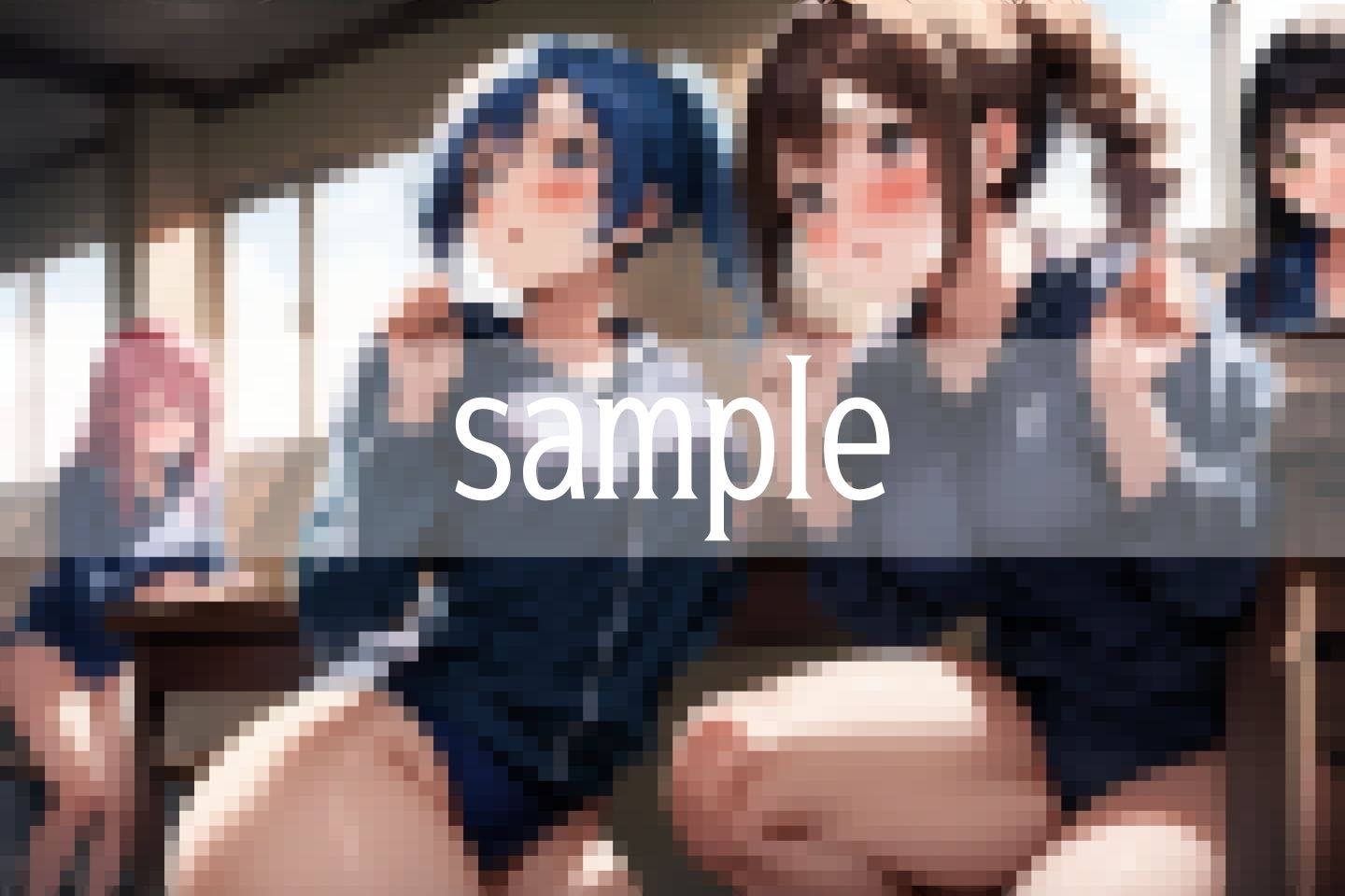 サンプル画像6:巨乳で元気いっぱい…誘惑性徒(妄想-LABO) [d_492856]