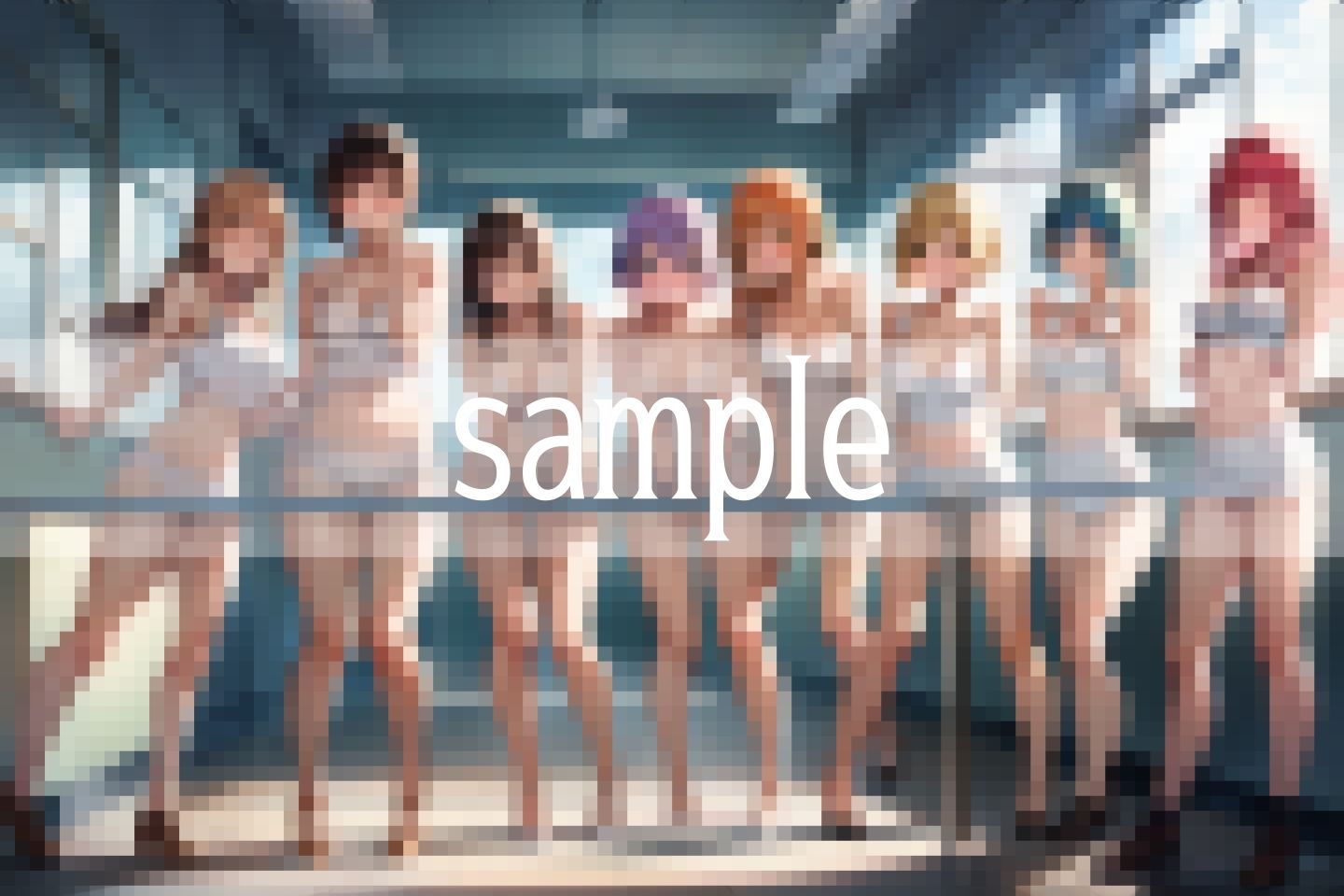 サンプル画像1:みんな巨乳のHサークルへようこそ(高画質グラビア) [d_492867]