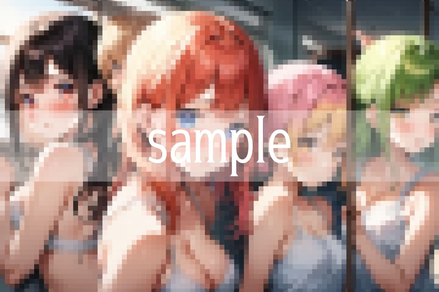 サンプル画像3:みんな巨乳のHサークルへようこそ(高画質グラビア) [d_492867]