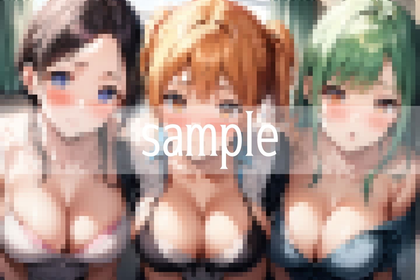 サンプル画像5:みんな巨乳のHサークルへようこそ(高画質グラビア) [d_492867]