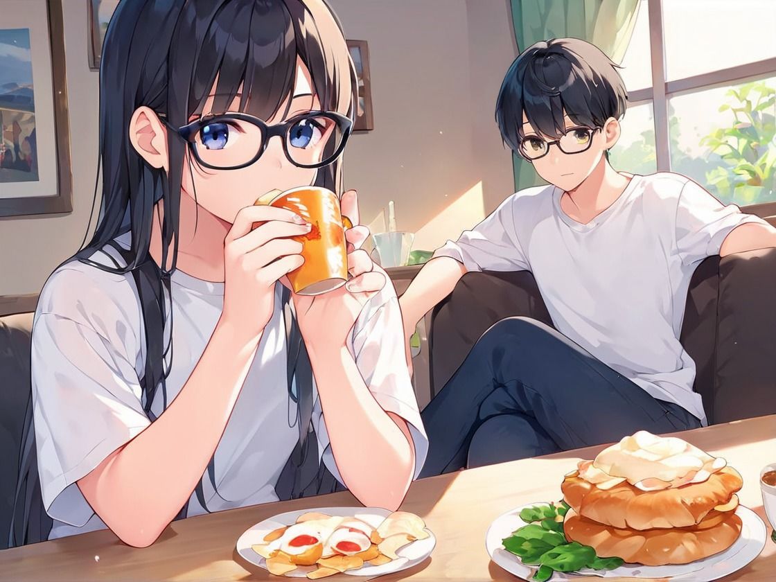 サンプル画像1:ある日、ニート妹のオナニー姿を目撃してしまう…(抜けるAK出版) [d_492871]