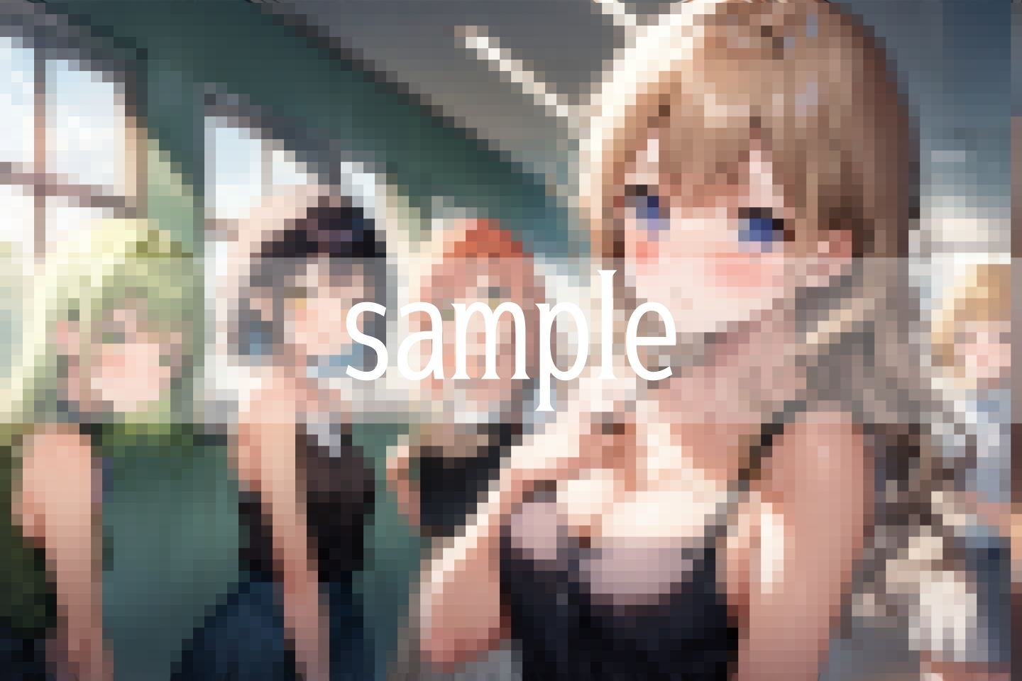 サンプル画像2:薄着だけど気にしない…ホントは濡れちゃってますけど(高画質グラビア) [d_492875]