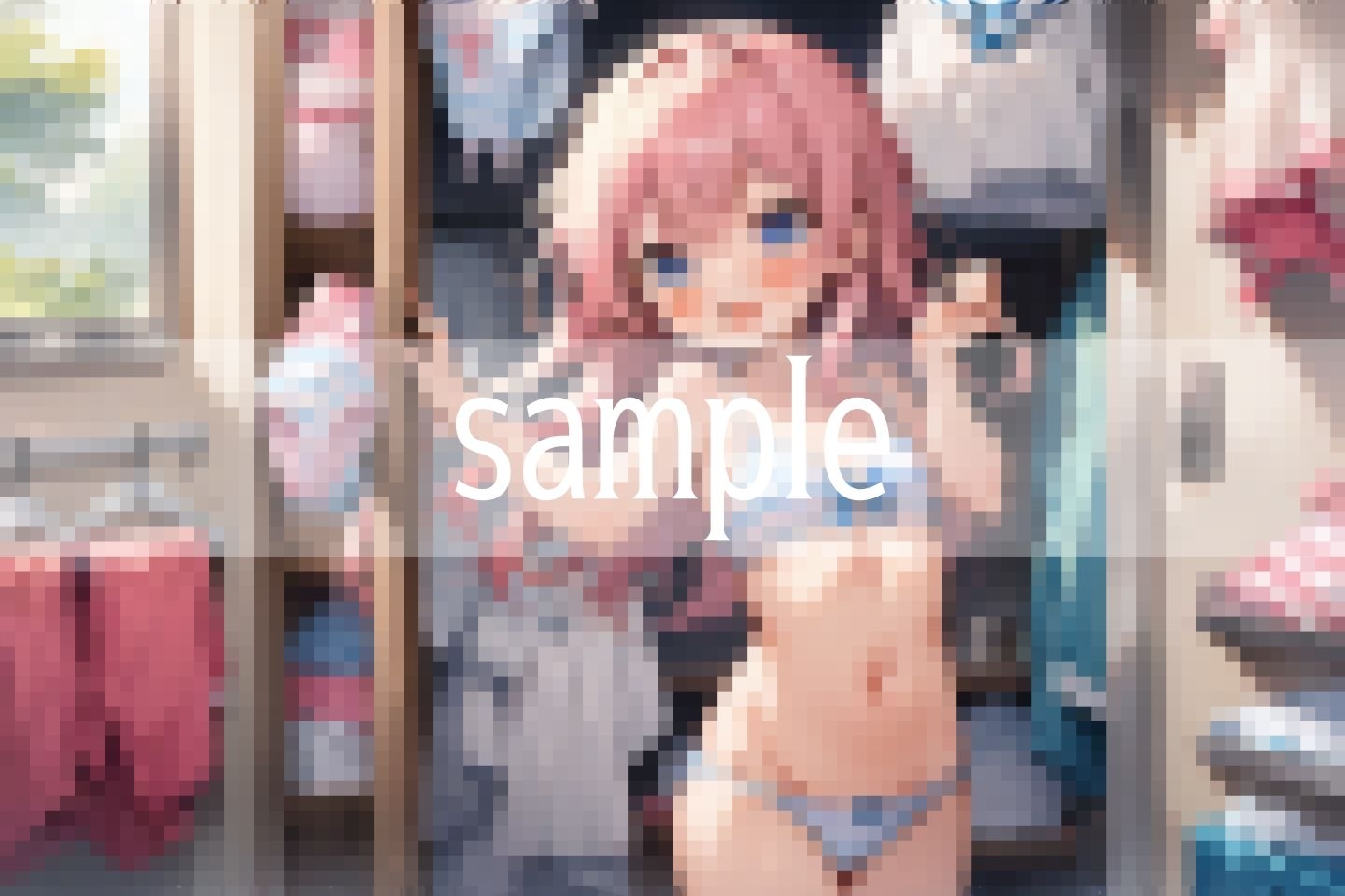 サンプル画像1:RAUNDRY…可愛い下着たくさん見て欲しいな…(トゥナイト出版) [d_492880]