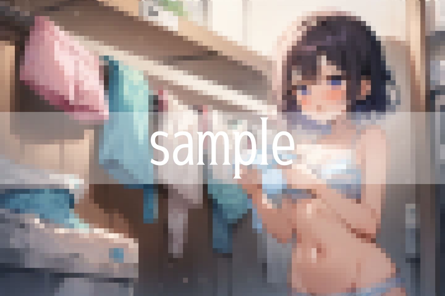 サンプル画像5:RAUNDRY…可愛い下着たくさん見て欲しいな…(トゥナイト出版) [d_492880]