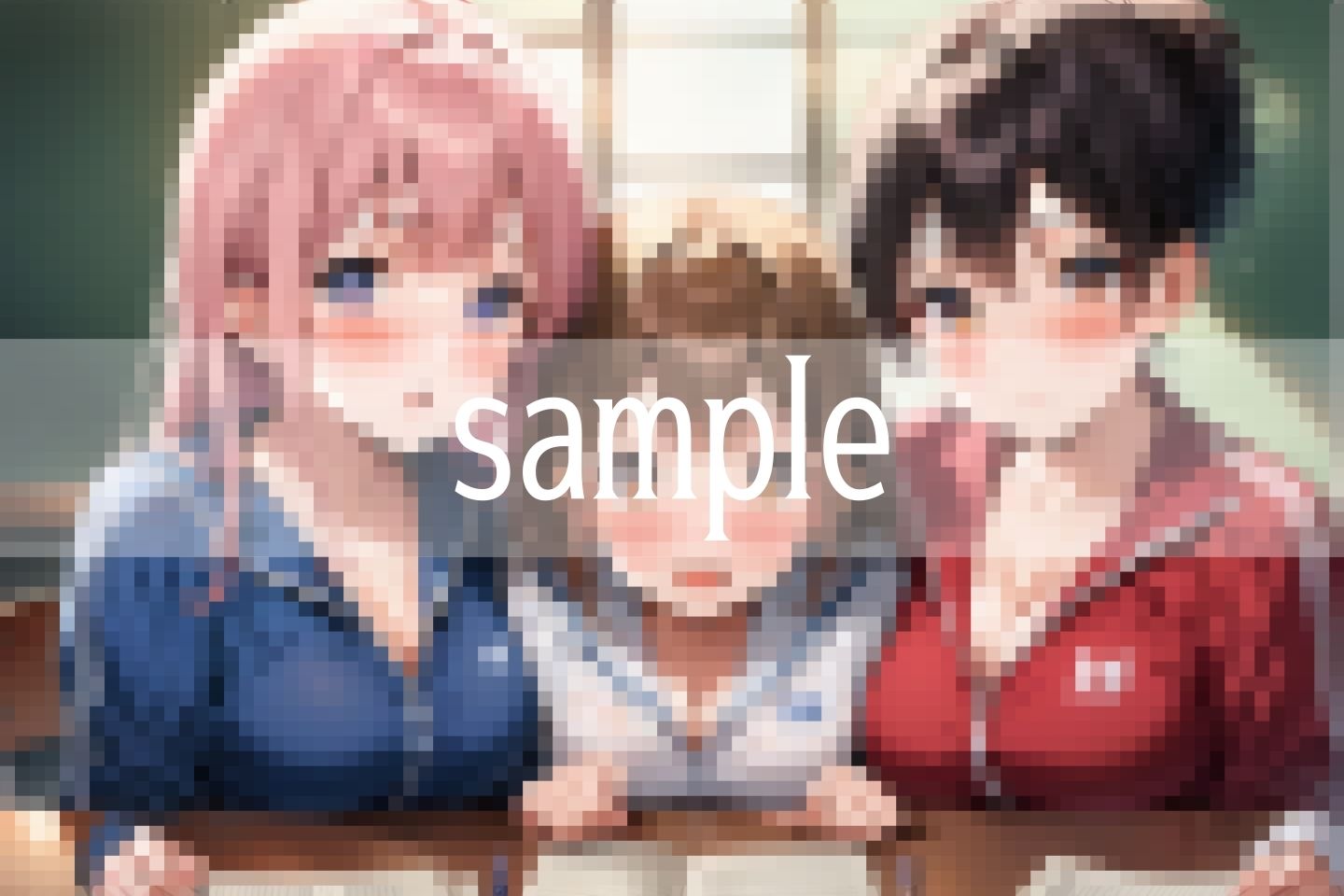 サンプル画像1:陸上オフショ巨乳でぶるんぶるんしちゃいますっ(妄想-LABO) [d_492909]