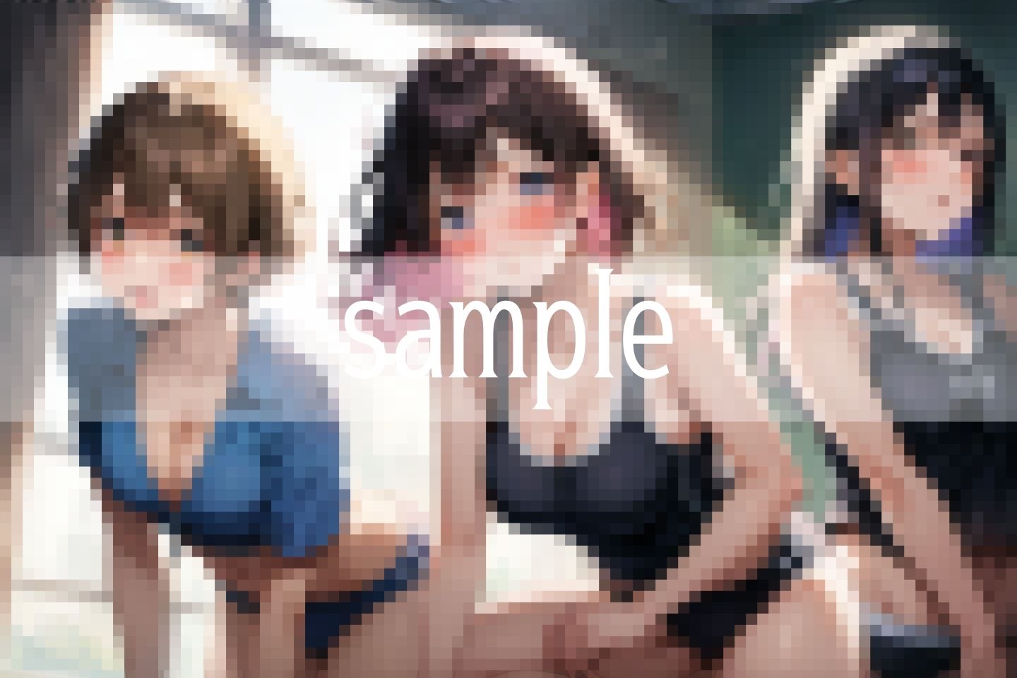 サンプル画像2:陸上オフショ巨乳でぶるんぶるんしちゃいますっ(妄想-LABO) [d_492909]