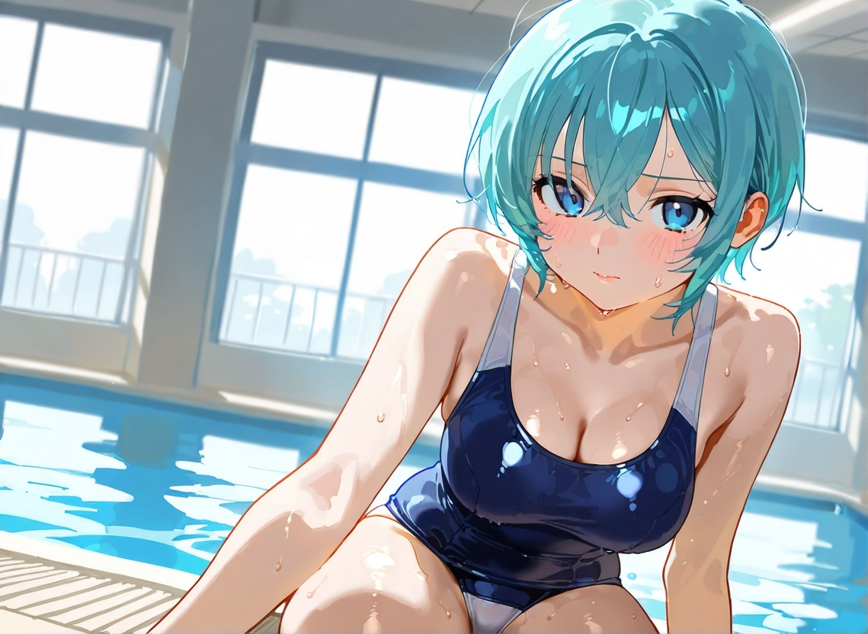 サンプル画像5:SEXやりまくり水泳部Vol.1(AuroraStudio) [d_493027]