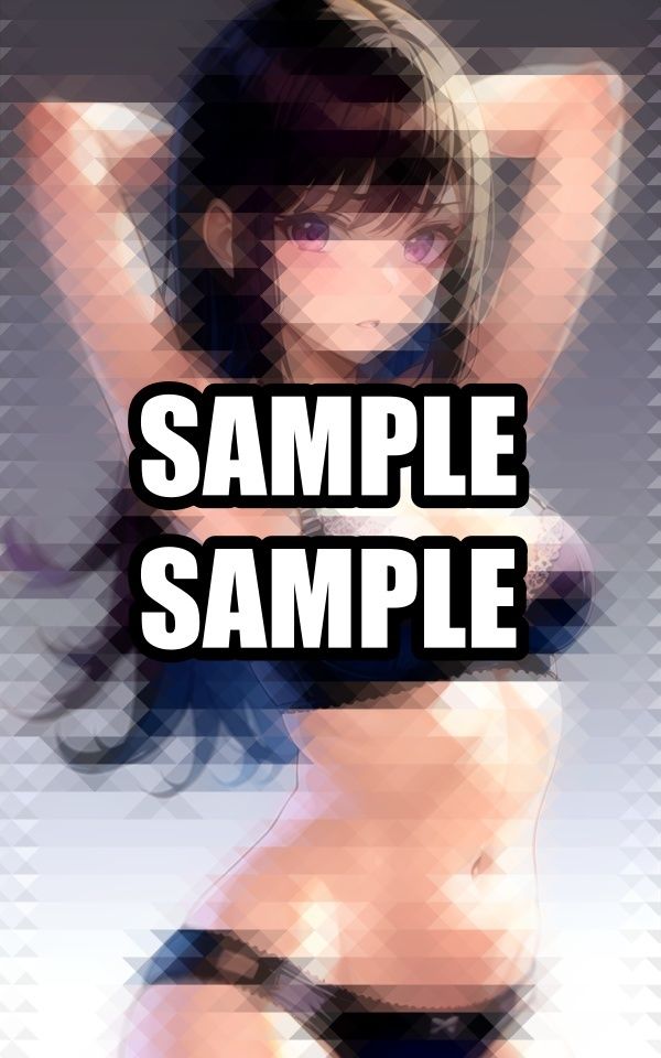 サンプル画像2:わき見せランジェリー美女イラスト集(あらたると) [d_493137]