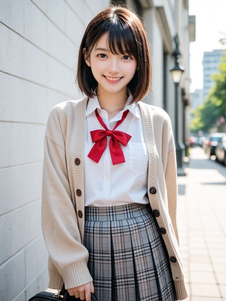 サンプル画像1:清純女子校生「私がプレゼント」(AIデジタルドリームス) [d_493168]