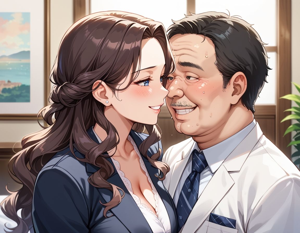 サンプル画像3:爆乳熟女恥部見学会 うちの秘書いかがですか？(ひつじ雲) [d_493179]