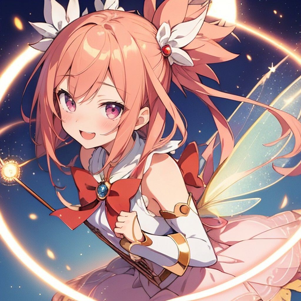 サンプル画像1:魔法少女風美少女さん(ほげふが) [d_493183]