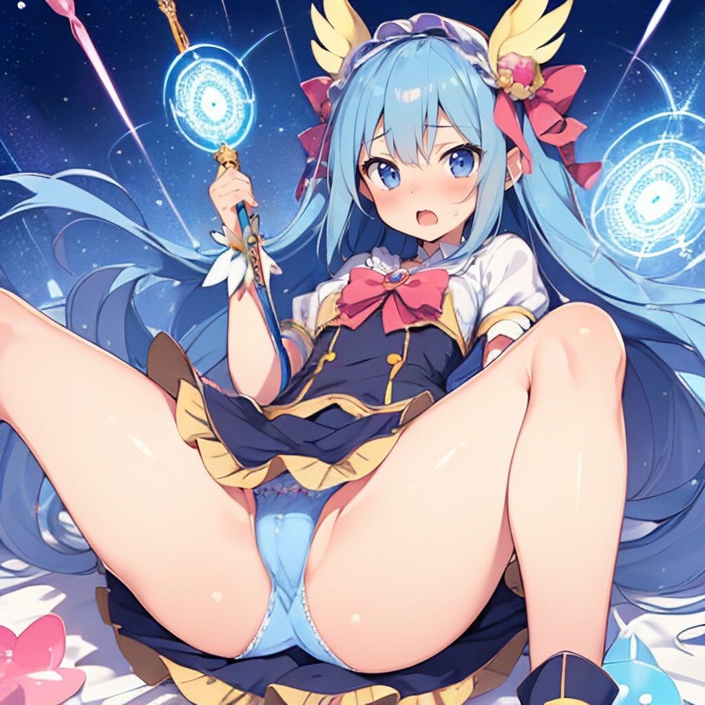 サンプル画像4:魔法少女風美少女さん(ほげふが) [d_493183]