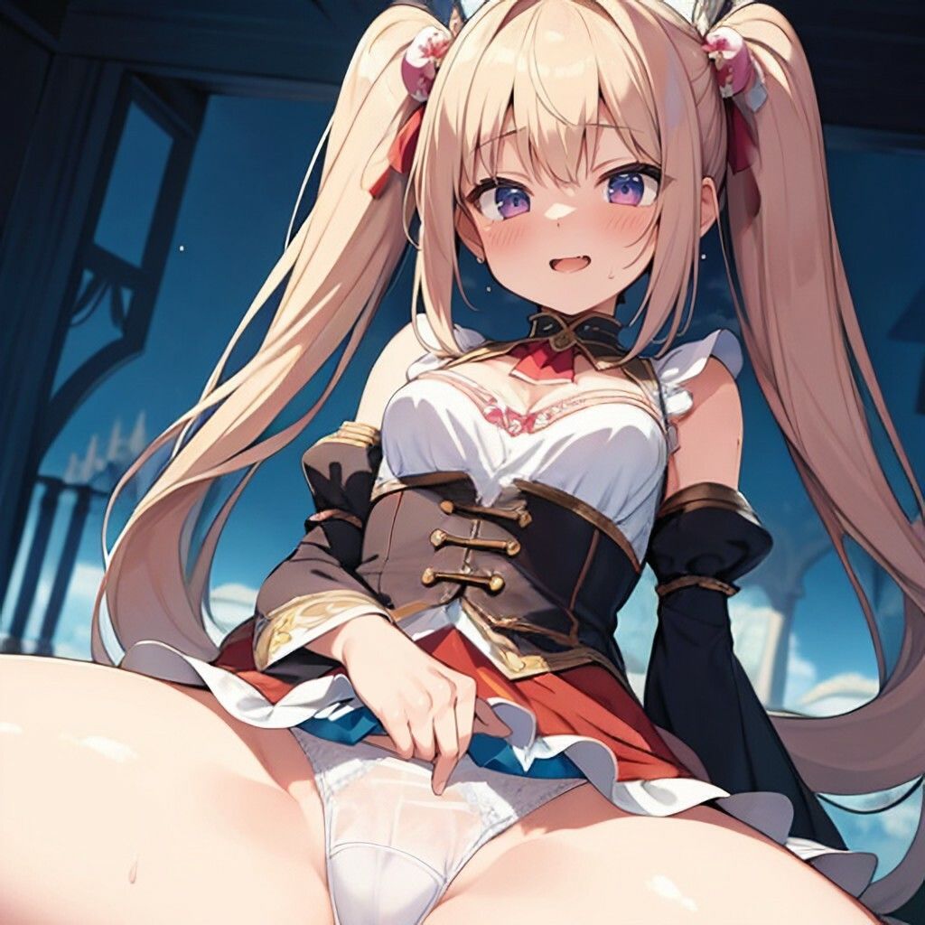 サンプル画像4:パン見せなファンタジー娘さん(ほげふが) [d_493191]