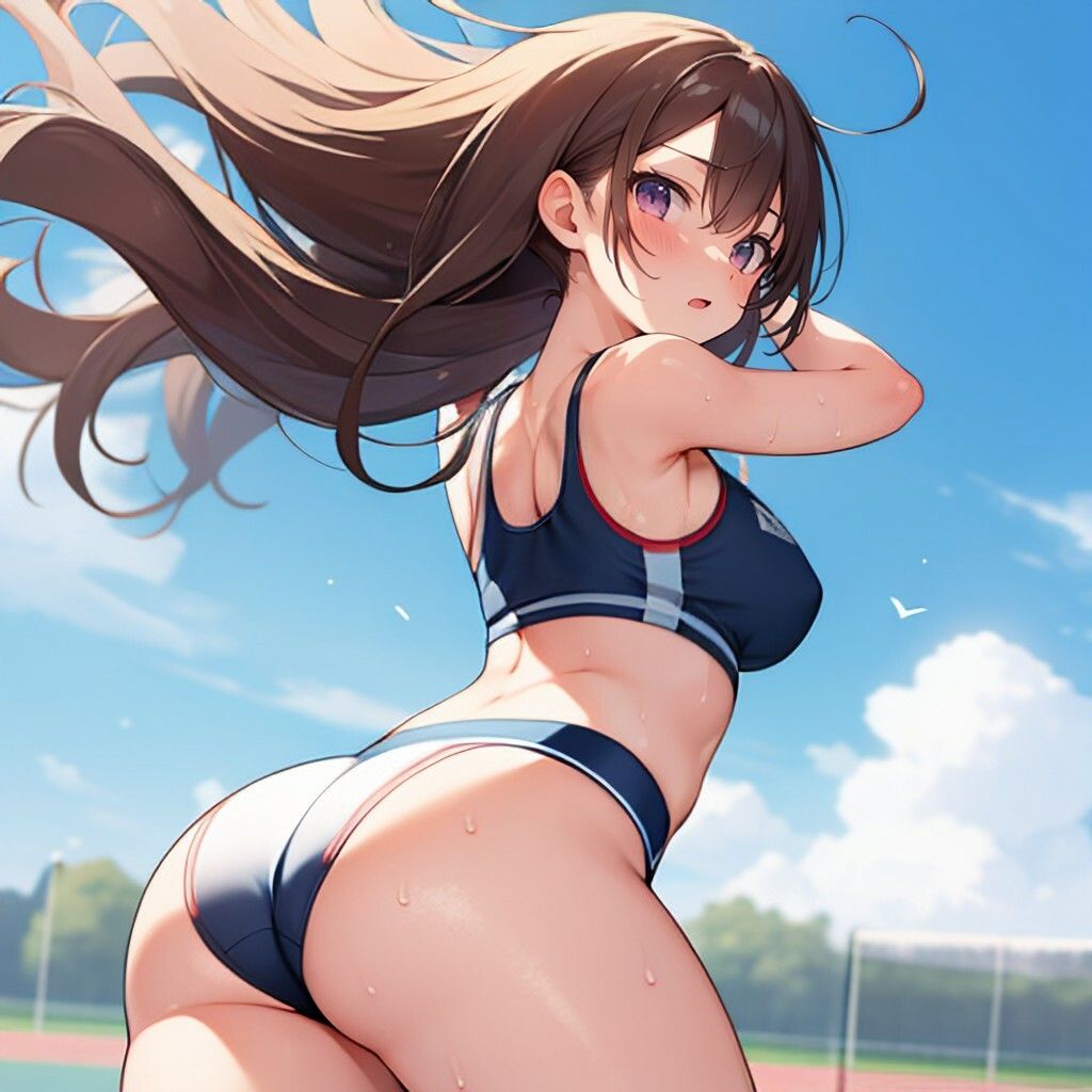 サンプル画像2:アスリート風美少女さん(ほげふが) [d_493245]