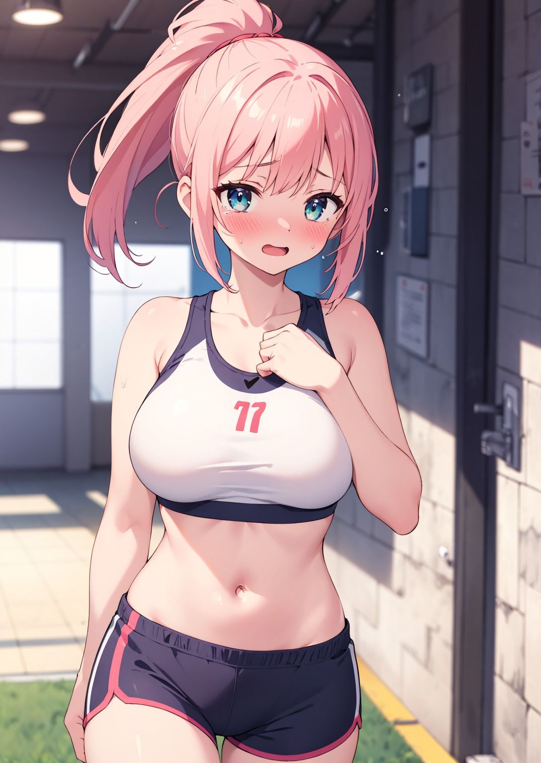 サンプル画像1:【JK下着図鑑 2】恥ずかしそうな顔で下着見せてください！(灰猫家) [d_493246]