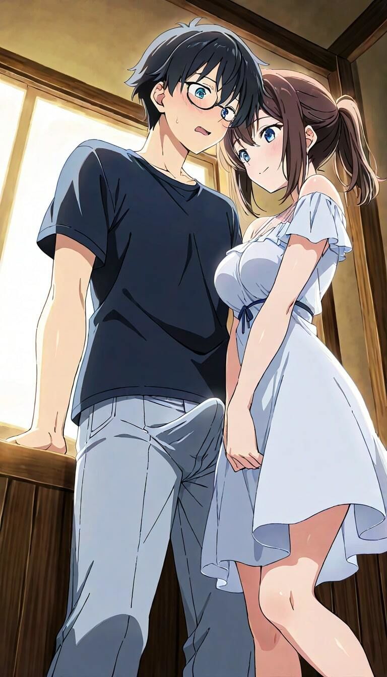 サンプル画像1:息子の友だちの絶倫巨根にイかされ続けてマ◯コ崩壊part2(夢幻アトリエ) [d_493258]