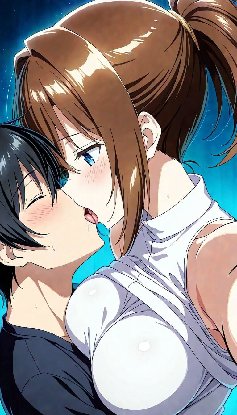 サンプル画像5:息子の友だちの絶倫巨根にイかされ続けてマ◯コ崩壊part3(夢幻アトリエ) [d_493259]