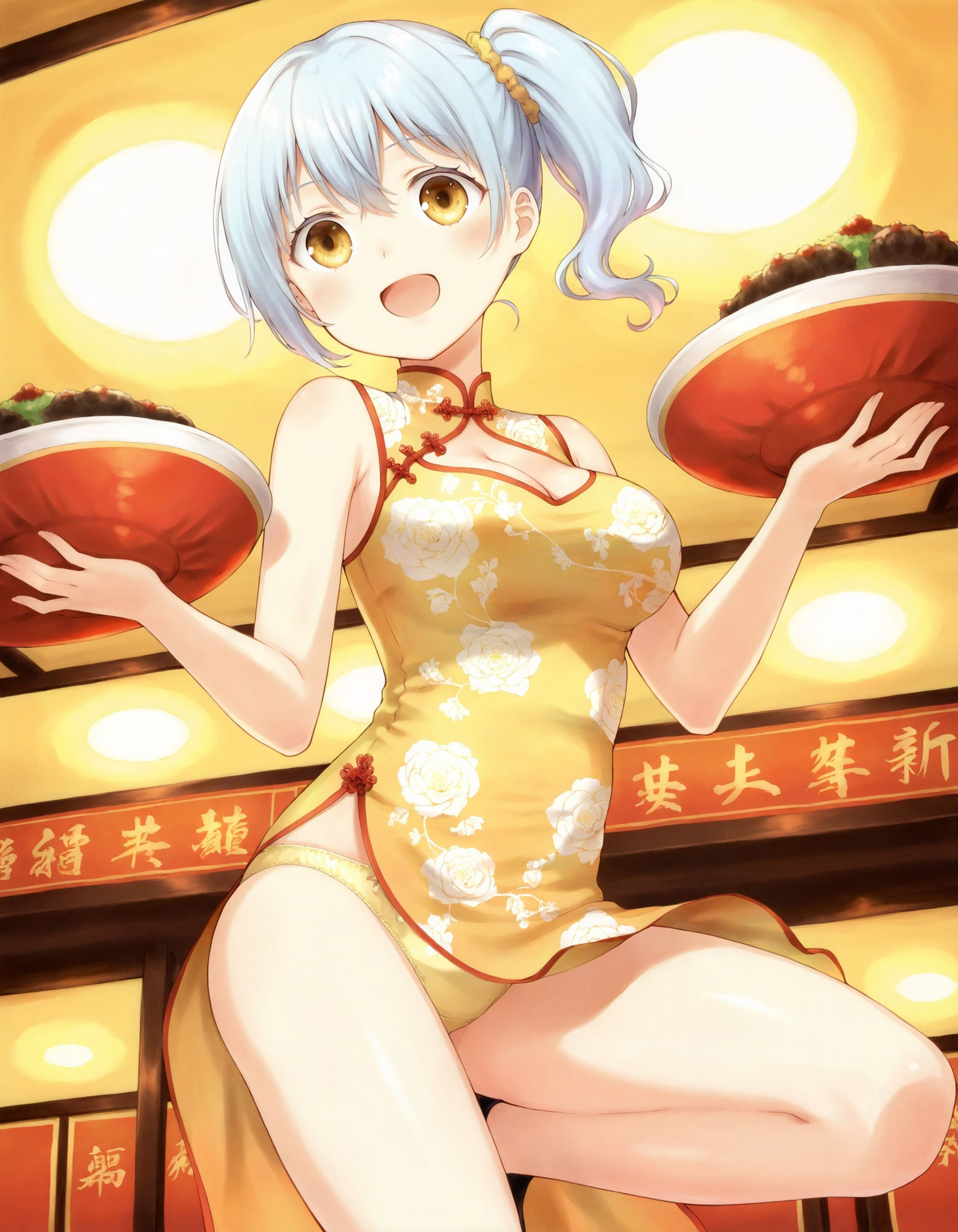 サンプル画像2:チャイナドレスでパンチラ(D.P.H.) [d_493335]