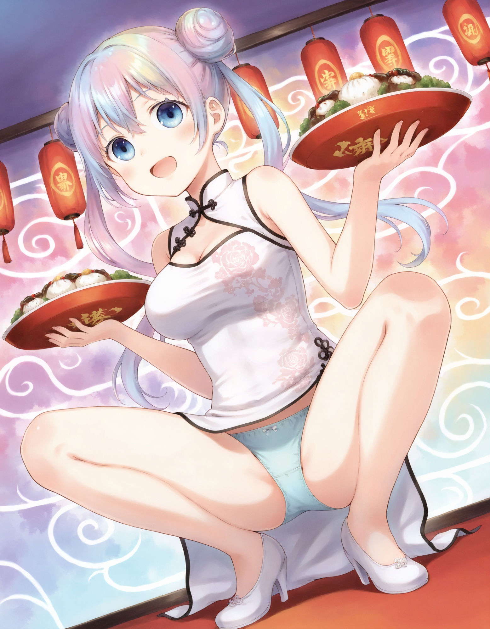 サンプル画像3:チャイナドレスでパンチラ(D.P.H.) [d_493335]