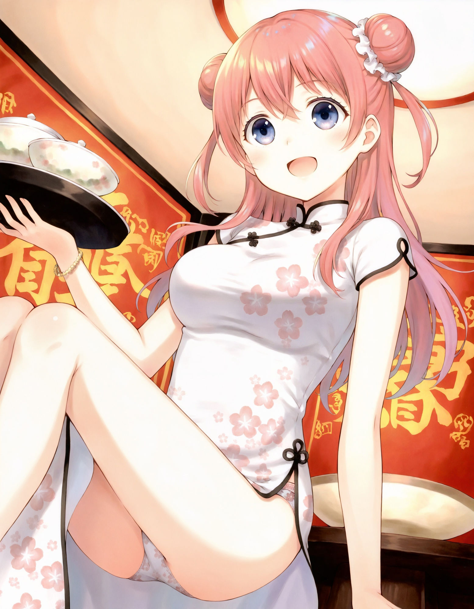 サンプル画像5:チャイナドレスでパンチラ(D.P.H.) [d_493335]