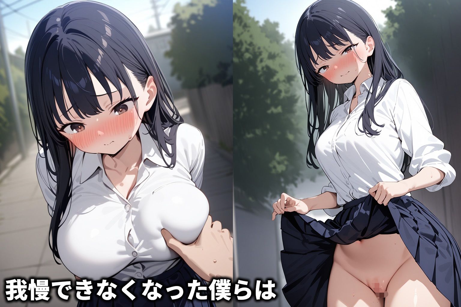 サンプル画像3:どこでもヤっちゃうヤバいやつ【僕ヤバ 山田〇奈CG集】(広山パリャンナ) [d_493352]