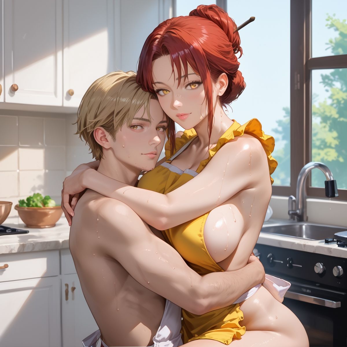 サンプル画像3:【PART3】夫婦交換スワッピング  夫に見られて絶頂しちゃう(にくどんぶり侍) [d_493387]