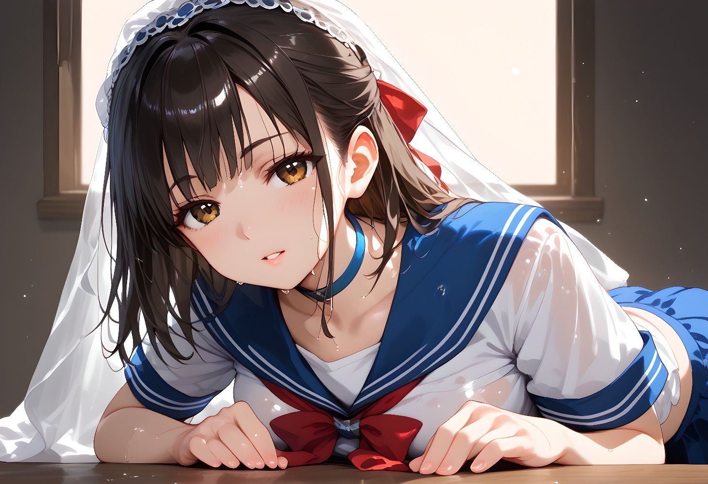 サンプル画像1:放課後の彼女は小悪魔でした・・・(チェリー工房) [d_493407]