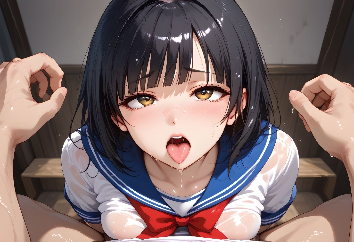 サンプル画像4:放課後の彼女は小悪魔でした・・・(チェリー工房) [d_493407]