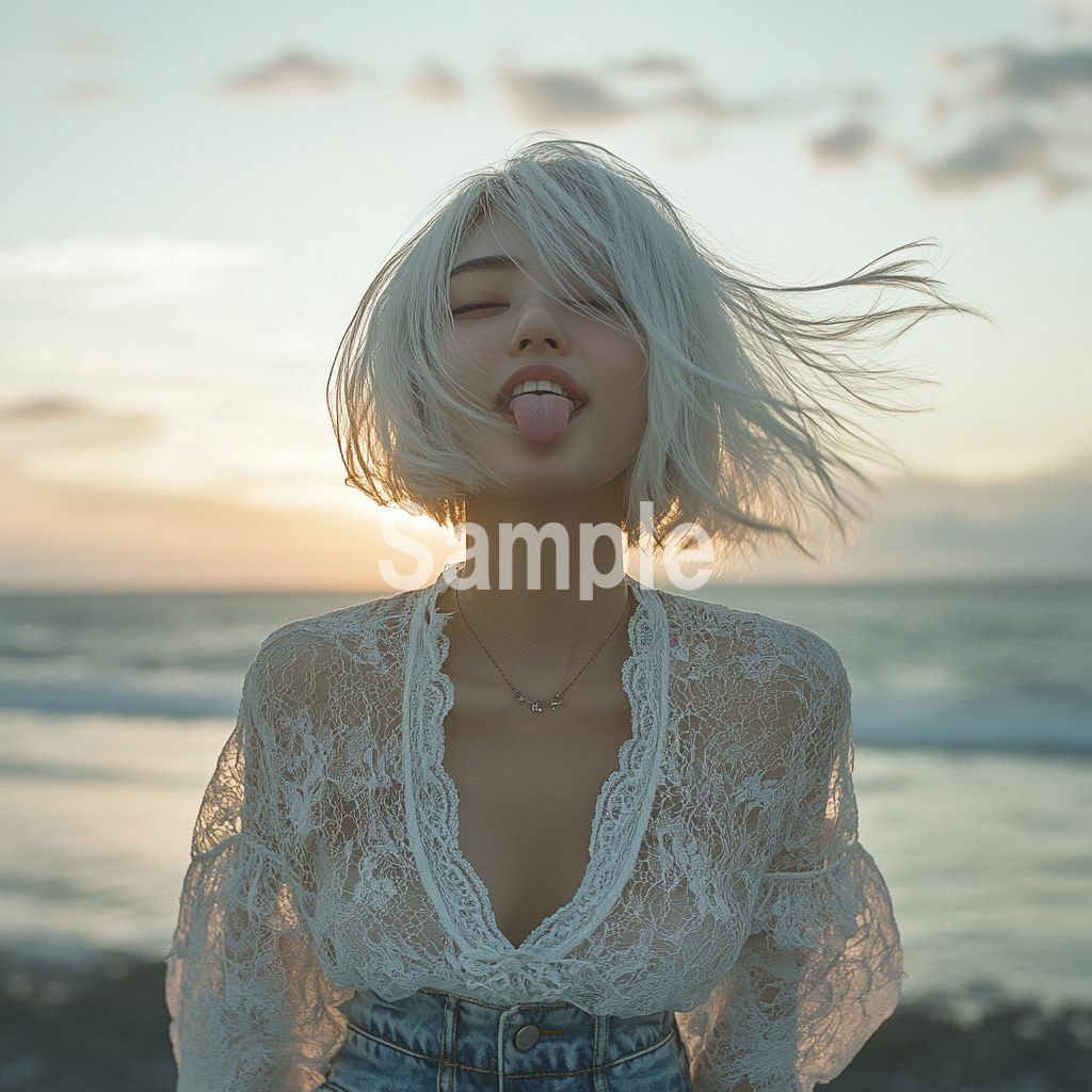 サンプル画像2:AI美女図鑑4(リアル愛だろAi) [d_493467]