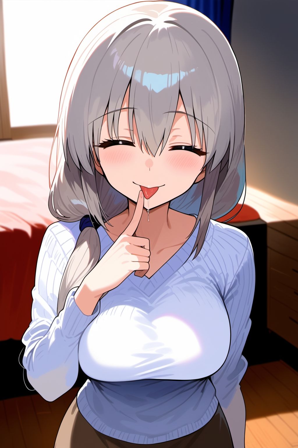 サンプル画像1:月さんとエッチ(アイジーン) [d_493482]