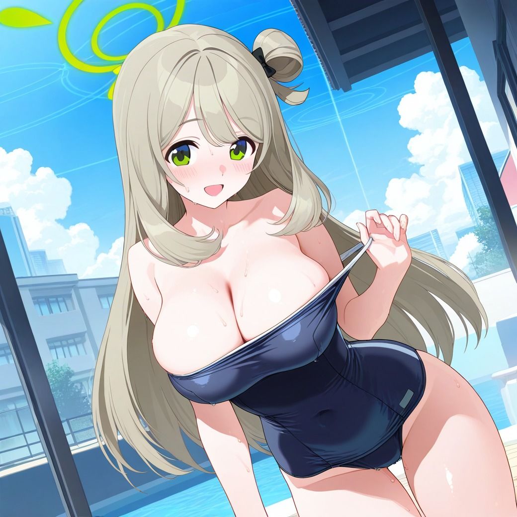 サンプル画像1:夏のノノミ  スク水版(シエロ) [d_493504]