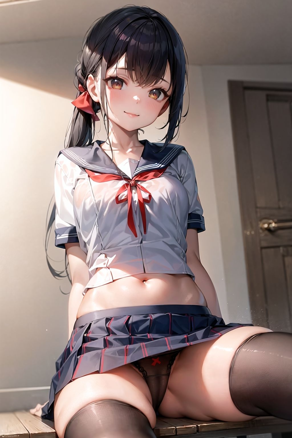 サンプル画像1:むちむちJK 放課後S●X(ねおまる) [d_493550]