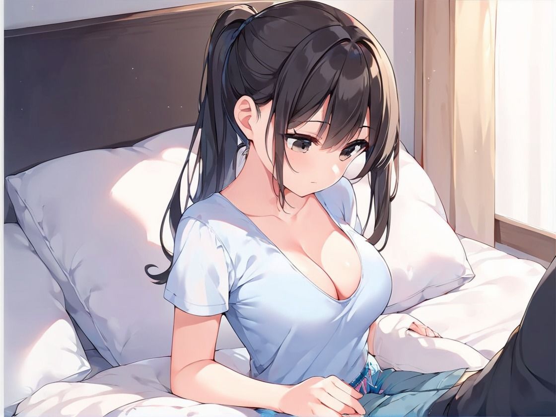 サンプル画像2:女子校生の義妹との同居生活がスタート。朝も晩もお口にしゃぶらせて…？(抜けるAK出版) [d_493566]