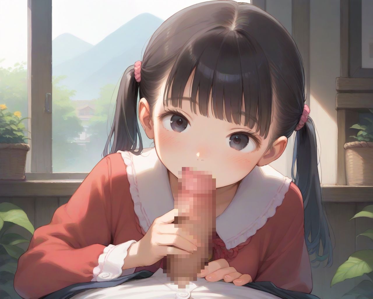 サンプル画像3:ちっぱい家出少女 種付けおじさんに拾われ種付けプレスで生ハメ(スイートストライク) [d_493578]