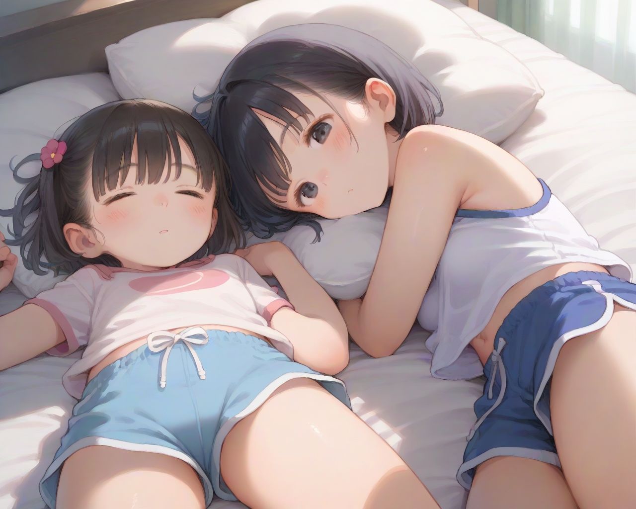 サンプル画像4:ちっぱい家出少女 種付けおじさんに拾われ種付けプレスで生ハメ(スイートストライク) [d_493578]